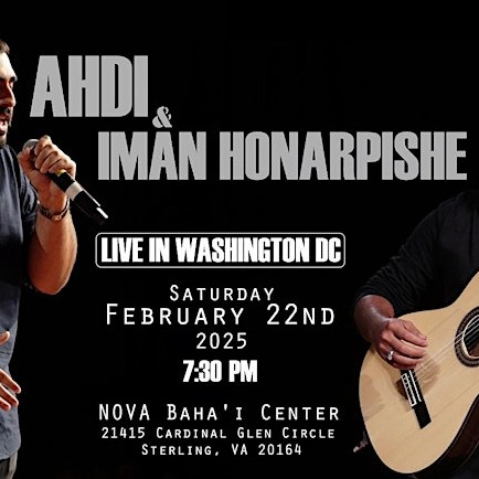 LIVE CONCERT - Ahdi & Iman Honarpishe - WASHINGTON DC Area