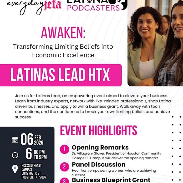 Latina Lead Travel Series: Houston 2025