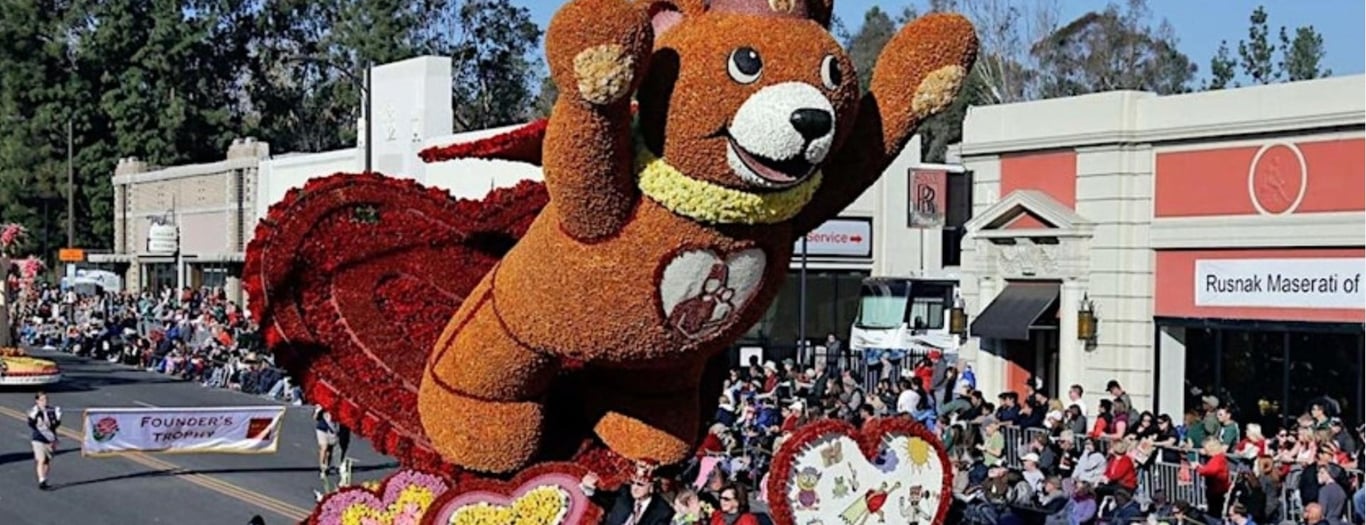 Rose Parade Post Float Tours 2025 -  specialty in San Diego CA