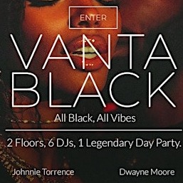 Vanta Black an MLK Weekend All Black Day Party at Rock Steady