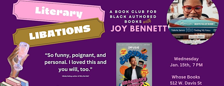Literary Libations Book Club